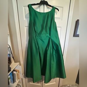 Adrianna Papell Sleeveless Mikado Fit and Flare